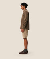 SHIRTS SQUID COTTON SHIRT WOOD | Murphy&Nye SHIRTS SQUID COTTON SHIRT WOOD | Murphy&Nye