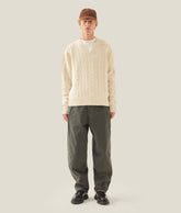 TROUSERS WAVES TROUSERS ANTHRACITE DARK SHADOW | Murphy&Nye TROUSERS WAVES TROUSERS ANTHRACITE DARK SHADOW | Murphy&Nye