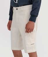 SHORTS HALF DEK BERMUDA WHISPER WHITE | Murphy&Nye SHORTS HALF DEK BERMUDA WHISPER WHITE | Murphy&Nye