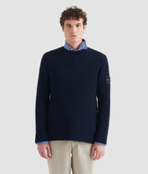 KNITWEAR DIAL SWEATER BLUE NIGHTS | Murphy&Nye KNITWEAR DIAL SWEATER BLUE NIGHTS | Murphy&Nye
