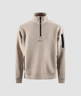FELPE FLIGHT SWEATSHIRT SILVER LINING | Murphy&Nye FELPE FLIGHT SWEATSHIRT SILVER LINING | Murphy&Nye