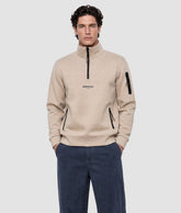 FELPE FLIGHT SWEATSHIRT SILVER LINING | Murphy&Nye FELPE FLIGHT SWEATSHIRT SILVER LINING | Murphy&Nye