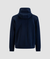 FELPE RHUMP SWEATSHIRT - Felpa Full Zip con Cappuccio in Scuba BLUE NIGHTS | Murphy&Nye FELPE RHUMP SWEATSHIRT - Felpa Full Zip con Cappuccio in Scuba BLUE NIGHTS | Murphy&Nye