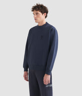 FELPE DREDGER SWEATSHIRT - Felpa Girocollo in Cotone Garzato BLUE NIGHTS | Murphy&Nye FELPE DREDGER SWEATSHIRT - Felpa Girocollo in Cotone Garzato BLUE NIGHTS | Murphy&Nye