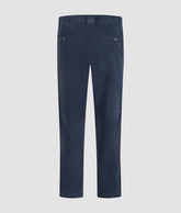 PANTALONI QUARTER TROUSERS - Pantalone Regular in Cotone Reps BLUE NIGHTS | Murphy&Nye PANTALONI QUARTER TROUSERS - Pantalone Regular in Cotone Reps BLUE NIGHTS | Murphy&Nye