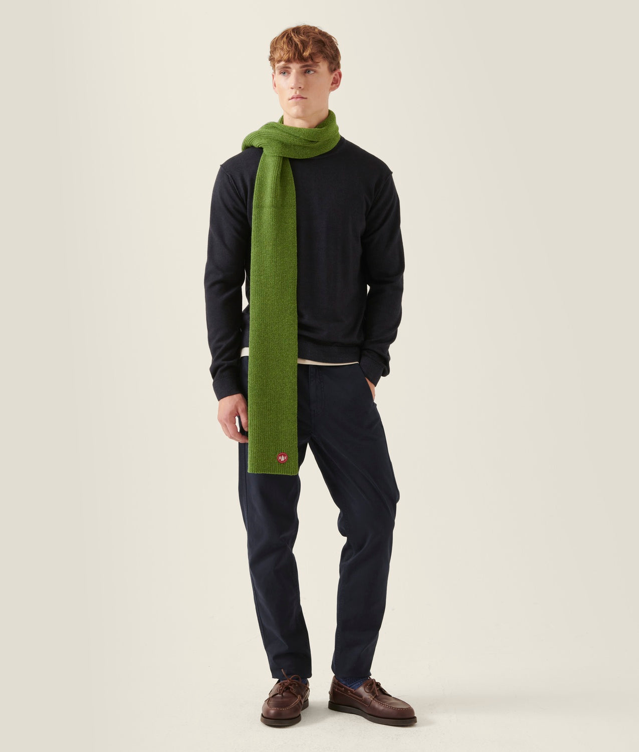 KNITWEAR CAULK SWEATER DARK NAVY | Murphy&Nye