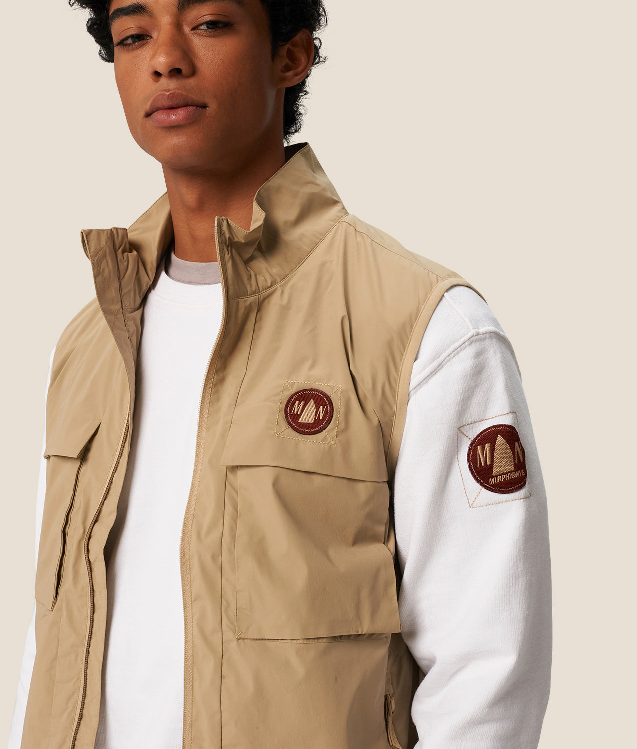 Jacket Magliette Murphy E Nye Gilet Murphy Murphy E Nye Smanicato