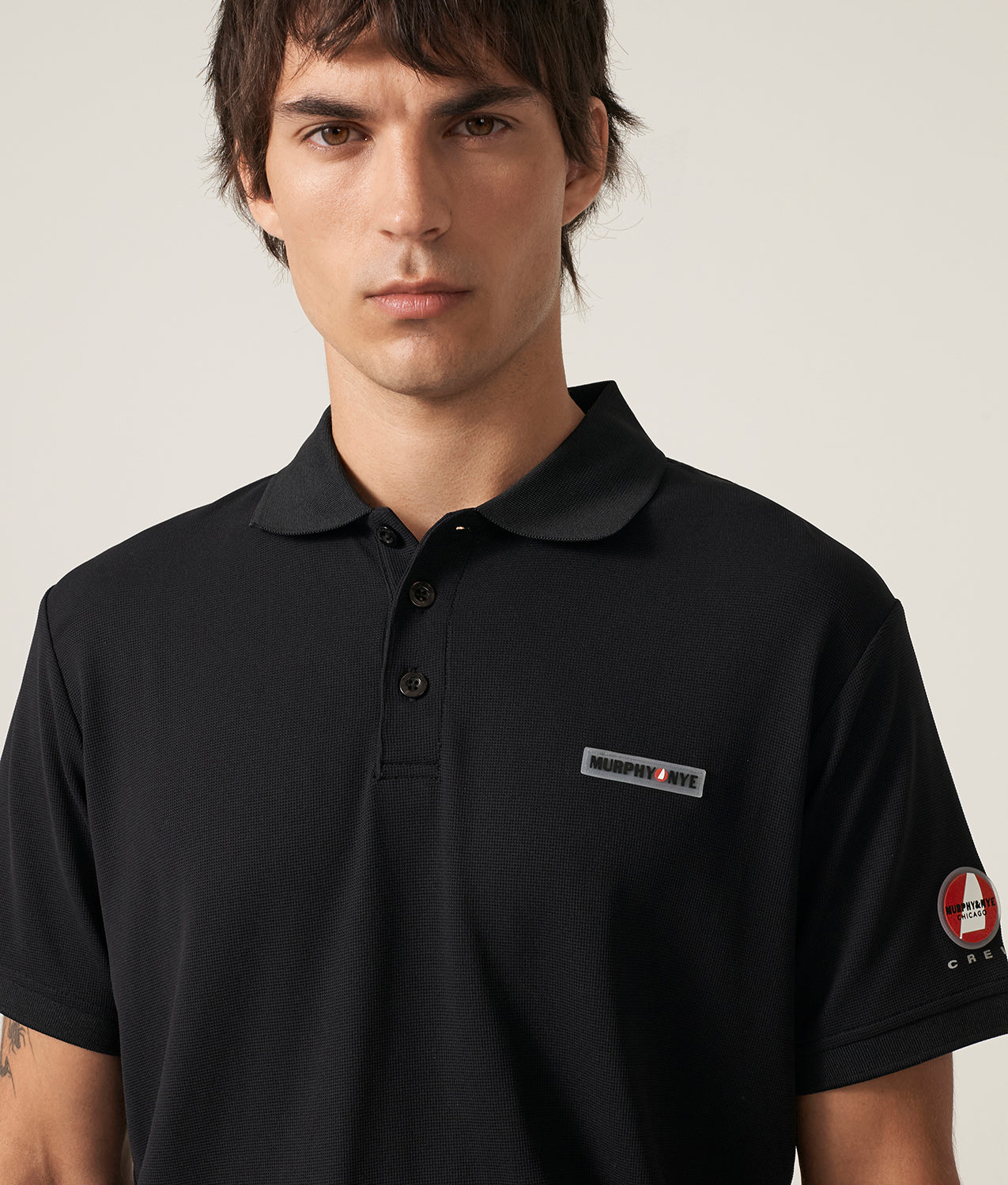 SILVER POLO - M