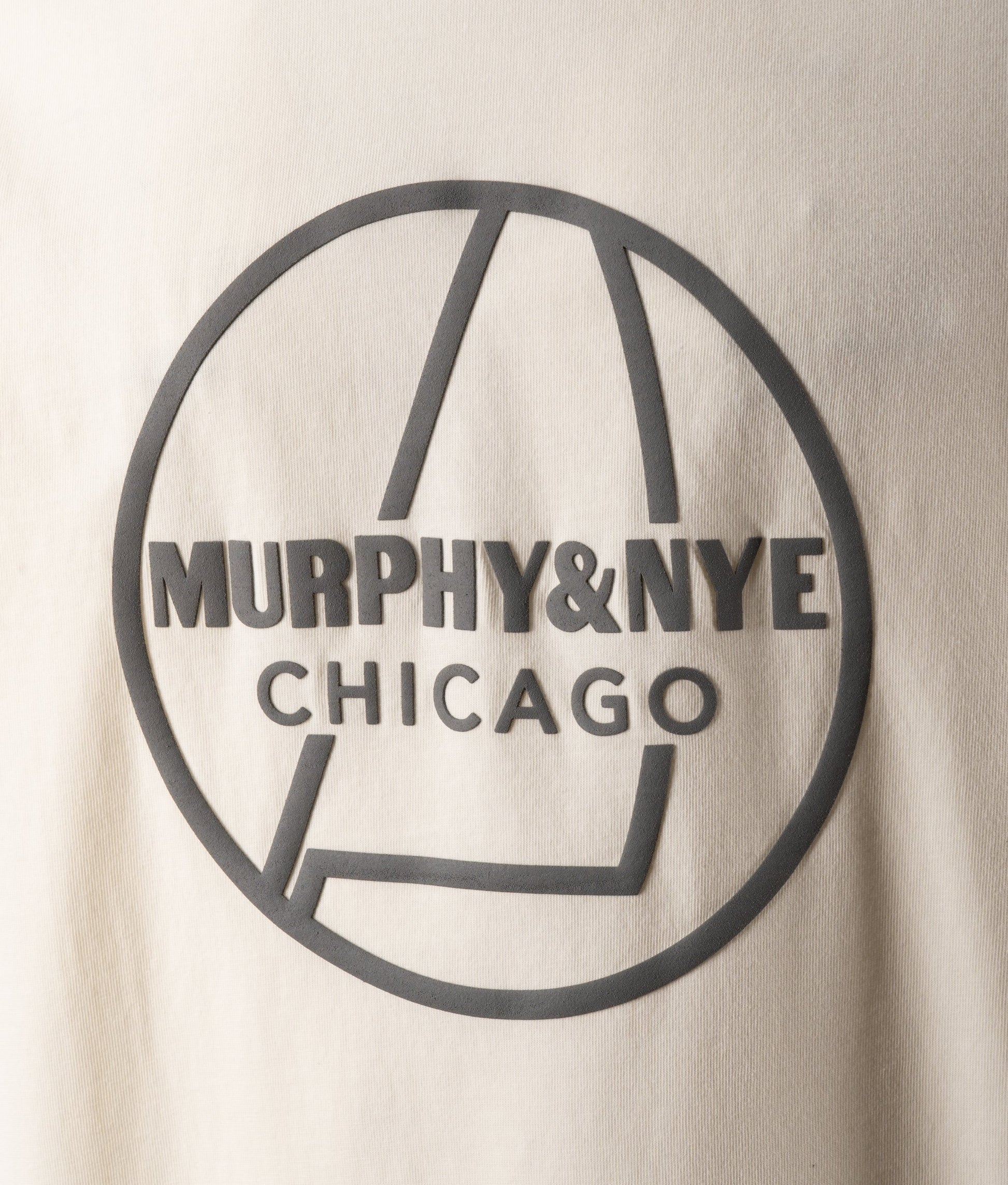 T-SHIRTS EMBOSSED T-SHIRT IVORY | Murphy&Nye