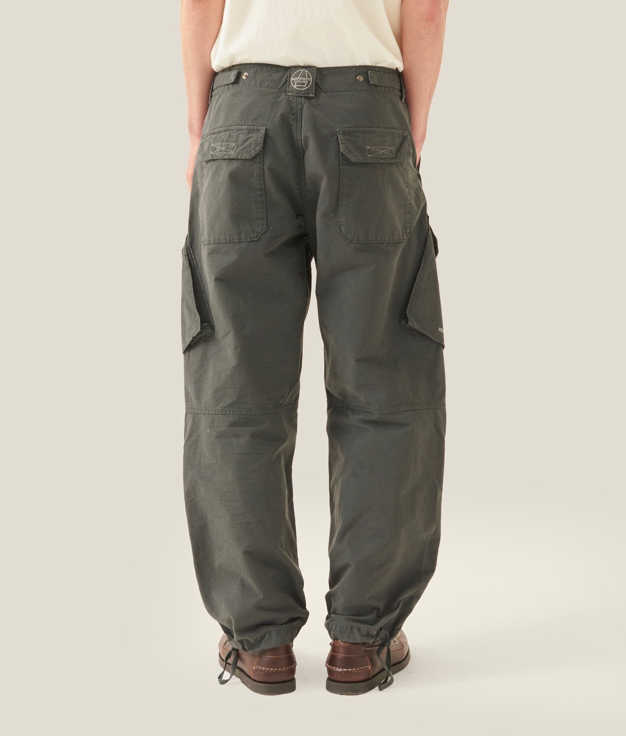 TROUSERS MARINE TROUSERS ANTHRACITE DARK SHADOW | Murphy&Nye