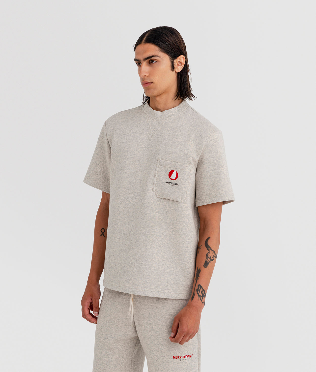 SEA SHORT SLEEVE SWEATSHIRT