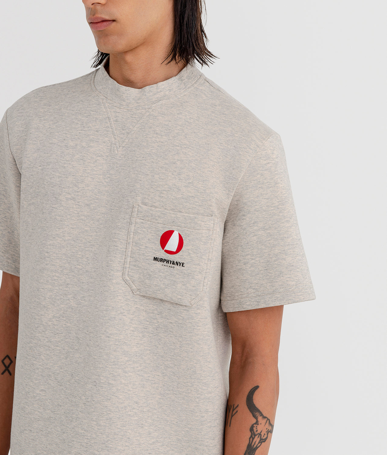 SEA SHORT SLEEVE SWEATSHIRT