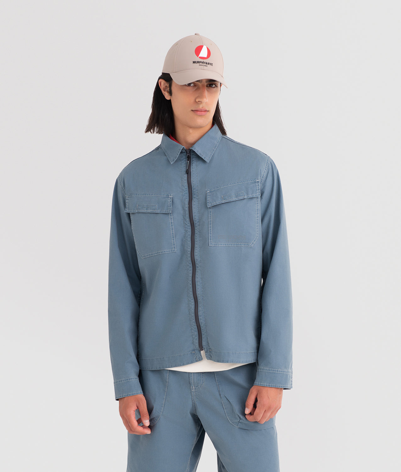 JACKETS OVERSHIRT BLUE MIRAGE | Murphy&Nye