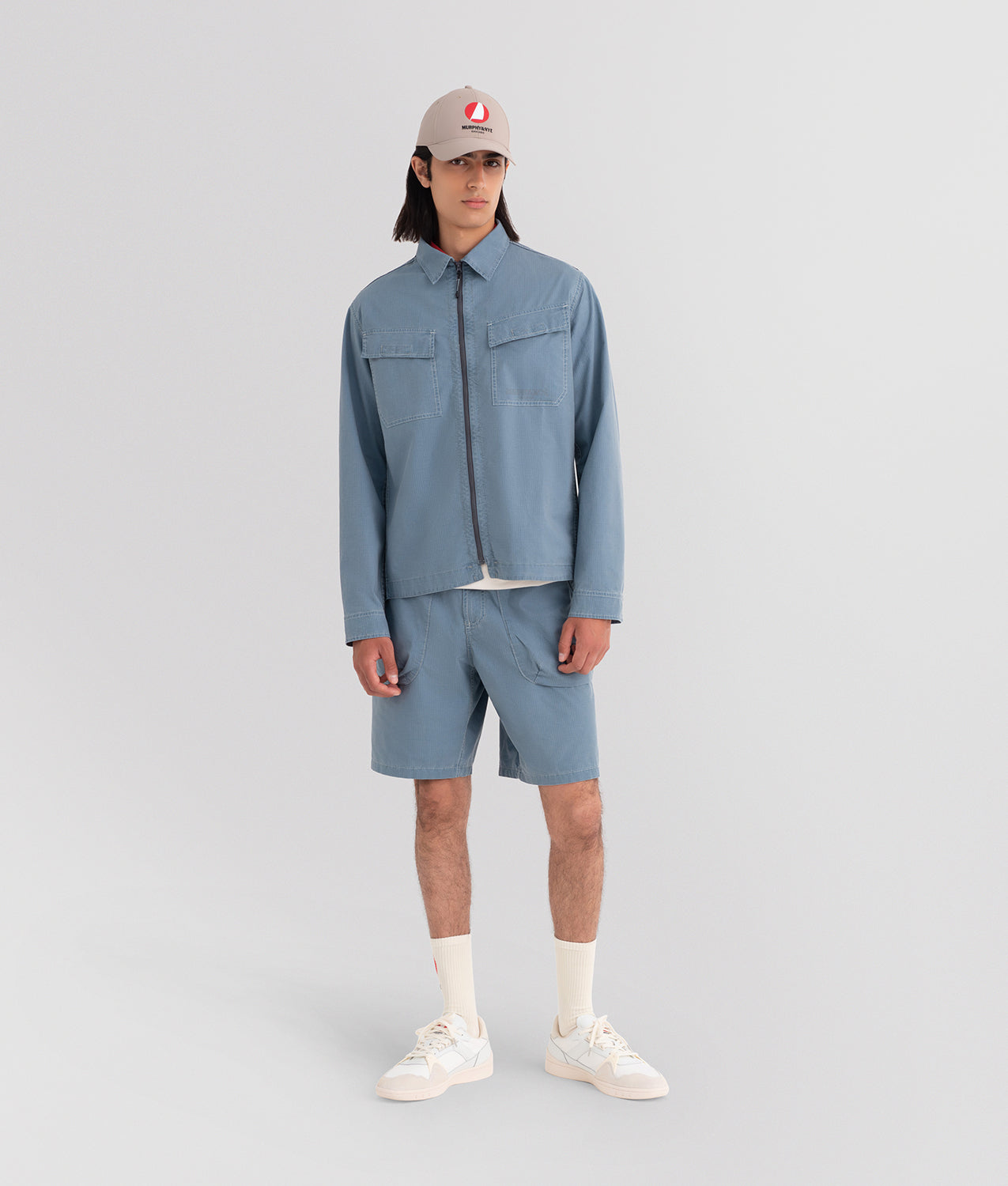 JACKETS OVERSHIRT BLUE MIRAGE | Murphy&Nye