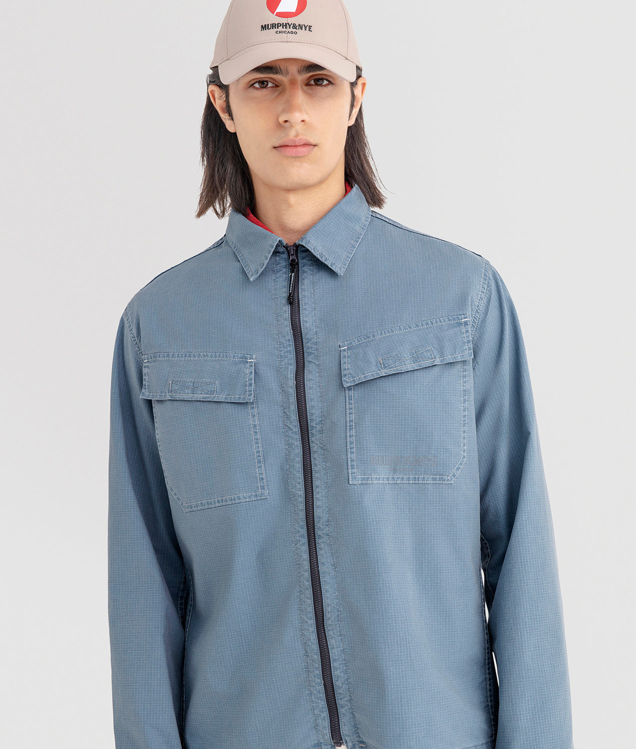 JACKETS OVERSHIRT BLUE MIRAGE | Murphy&Nye