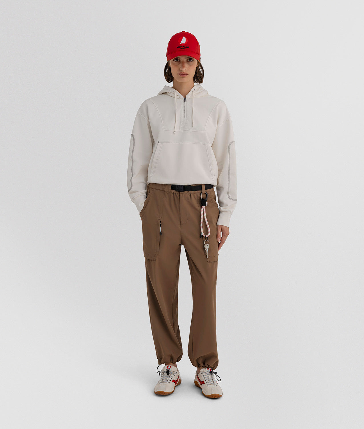 TROUSERS DRUM TROUSERS OTTER | Murphy&Nye