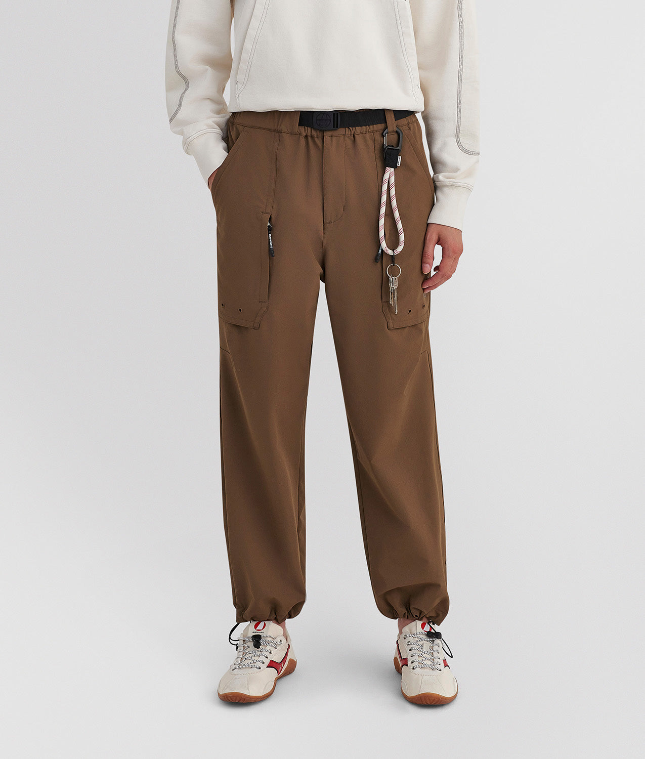 TROUSERS DRUM TROUSERS OTTER | Murphy&Nye