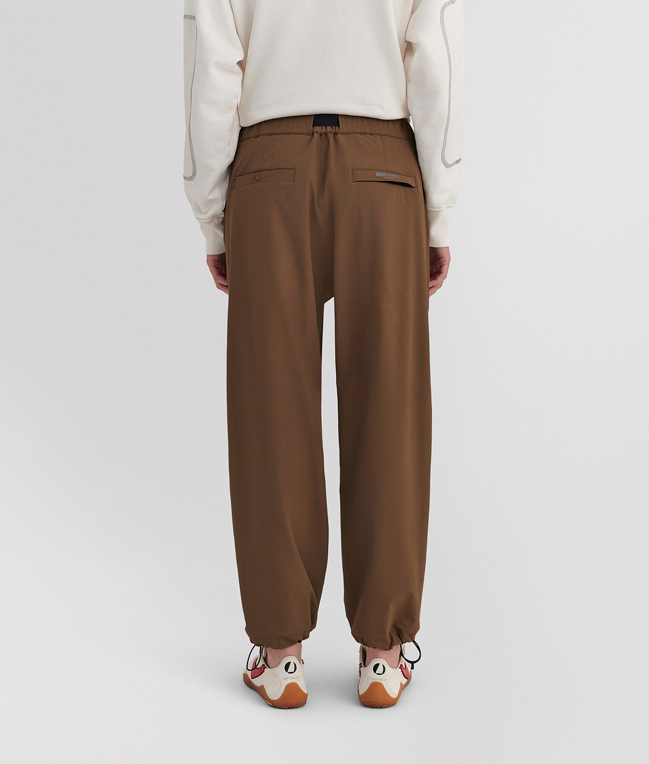 TROUSERS DRUM TROUSERS OTTER | Murphy&Nye