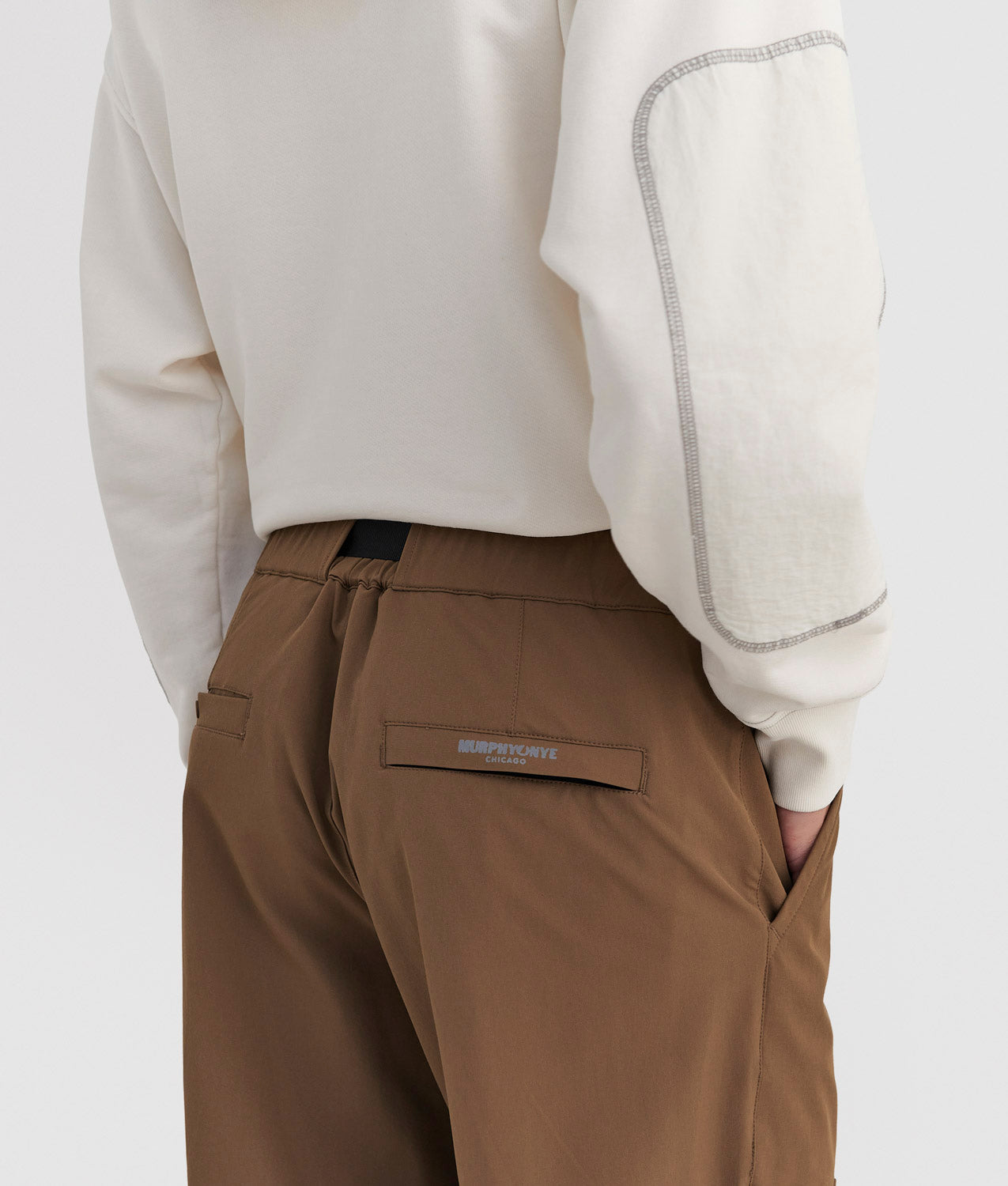 TROUSERS DRUM TROUSERS OTTER | Murphy&Nye