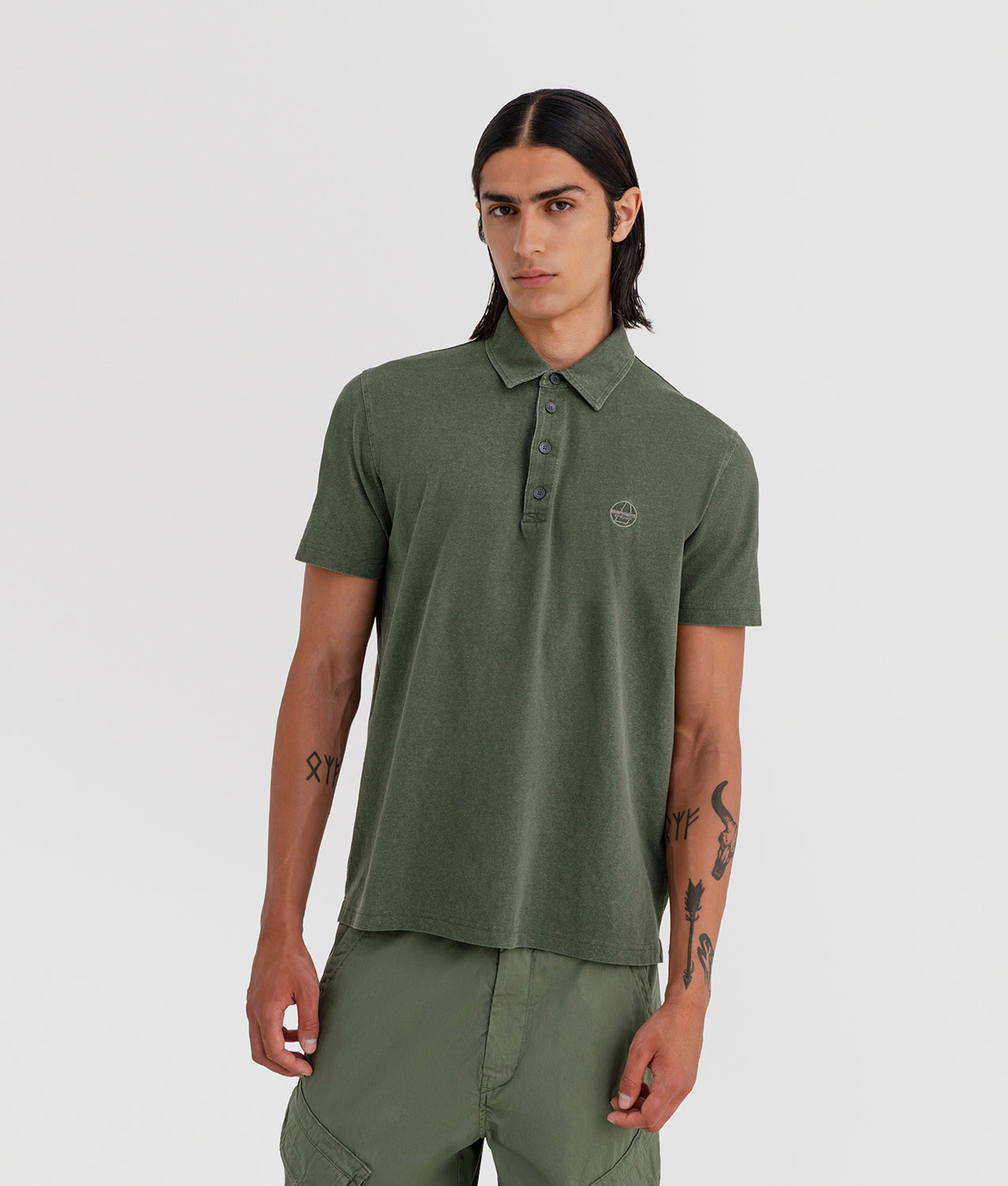 T-SHIRTS UNIFORM POLO OLIVINE | Murphy&Nye