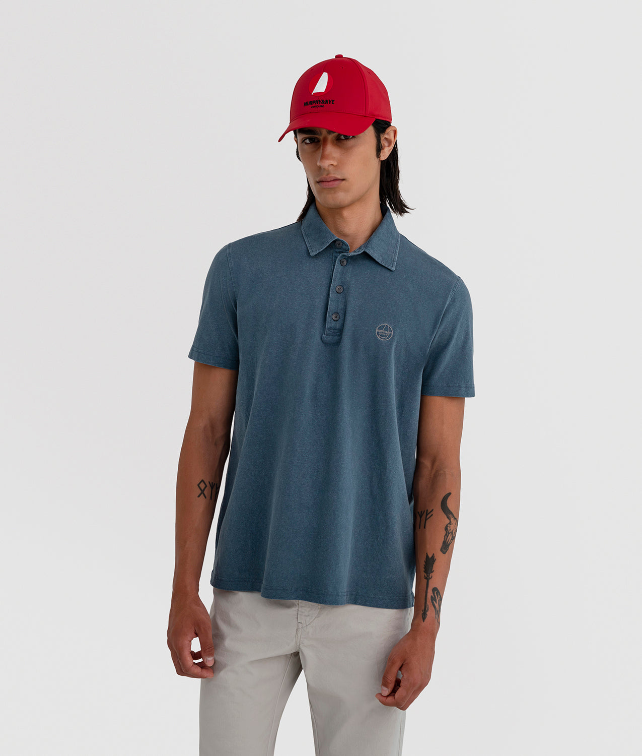 T-SHIRTS UNIFORM POLO BLUE MIRAGE | Murphy&Nye