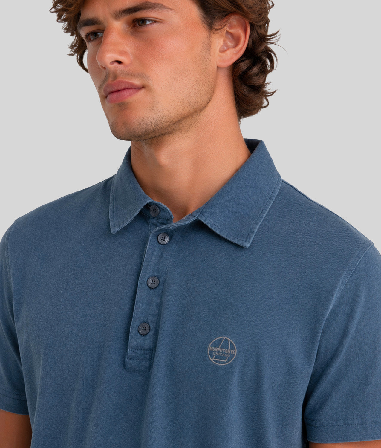 T-SHIRTS UNIFORM POLO BLUE MIRAGE | Murphy&Nye