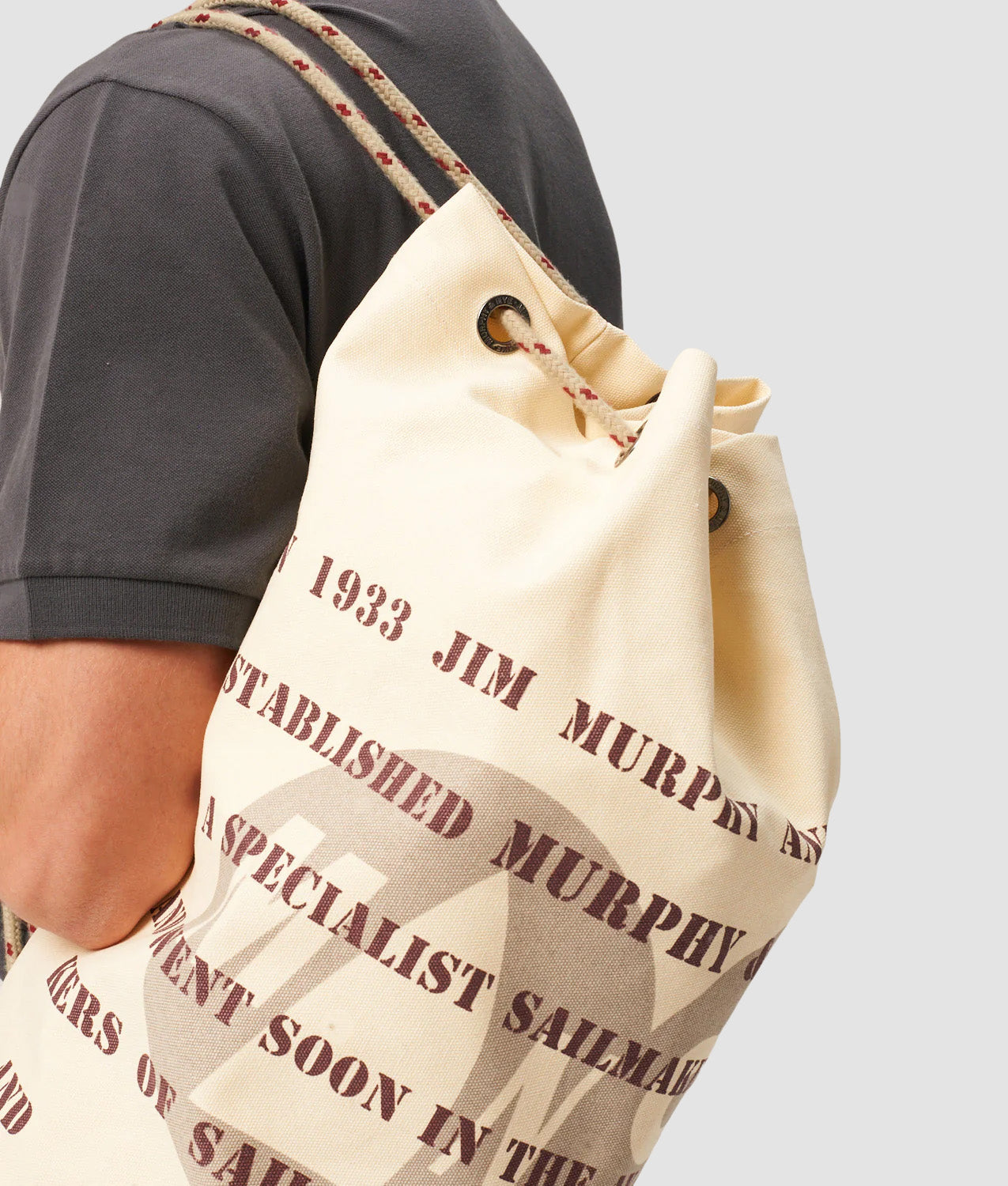 GATE 90TH ANNIVERSARY COTTON DRAWSTRING BAG