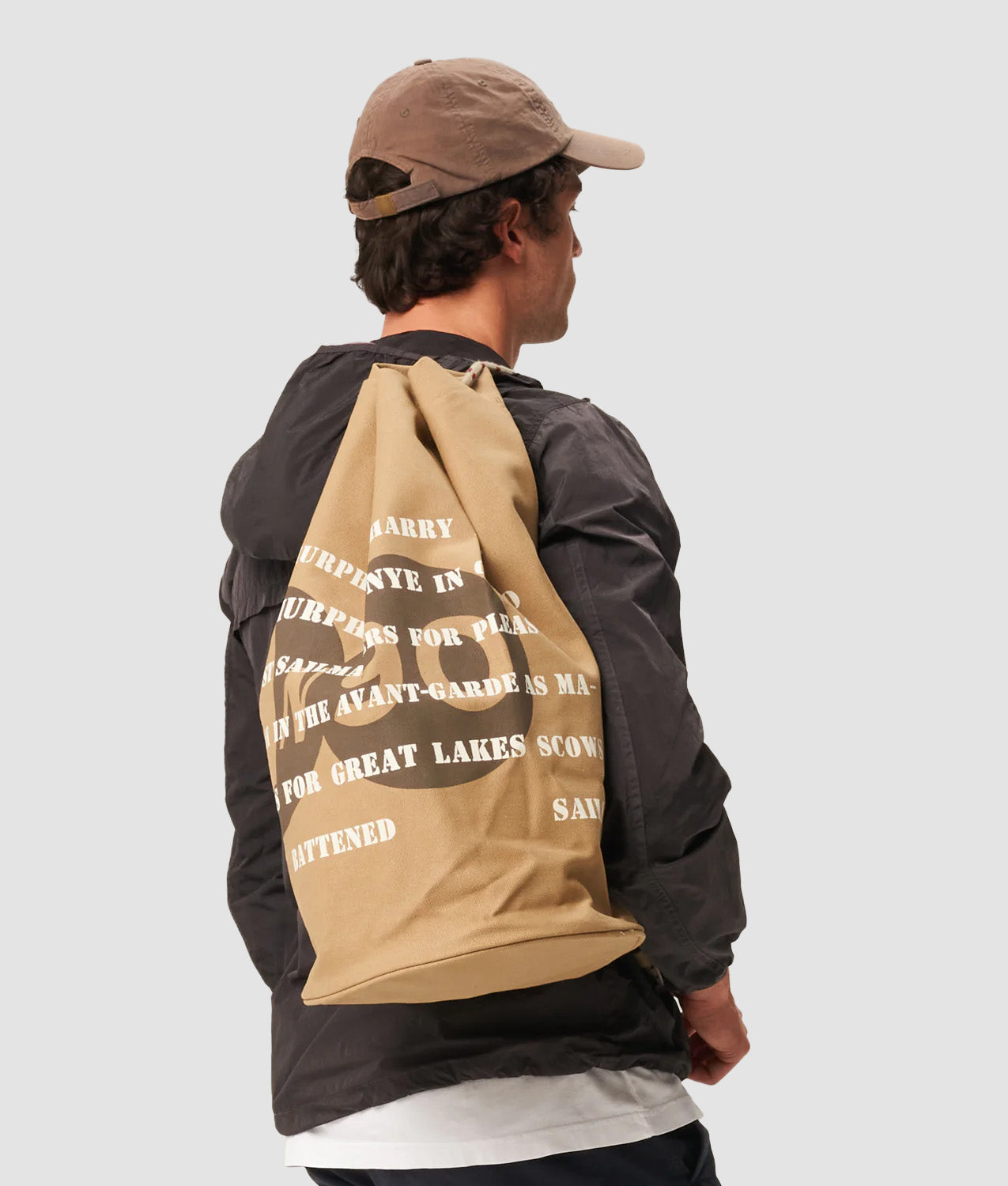 GATE 90TH ANNIVERSARY COTTON DRAWSTRING BAG