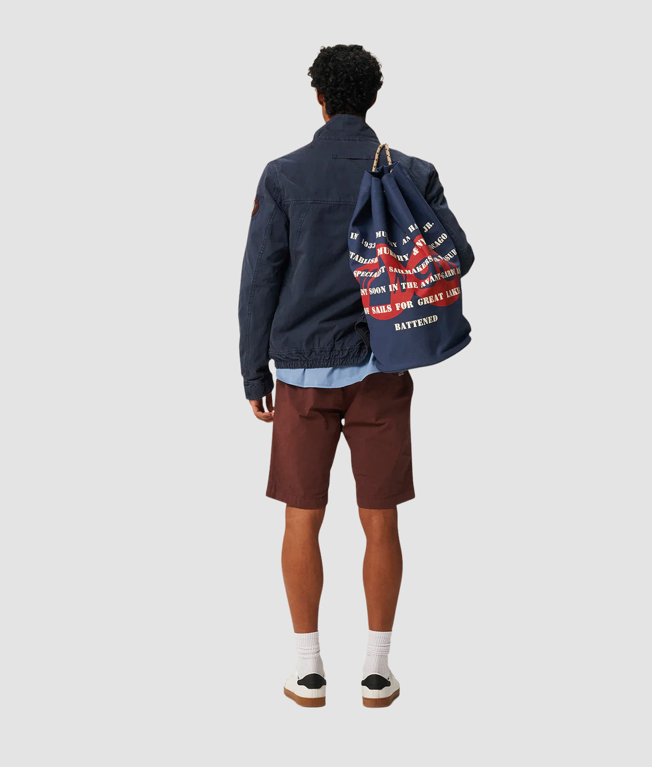 GATE 90TH ANNIVERSARY COTTON DRAWSTRING BAG