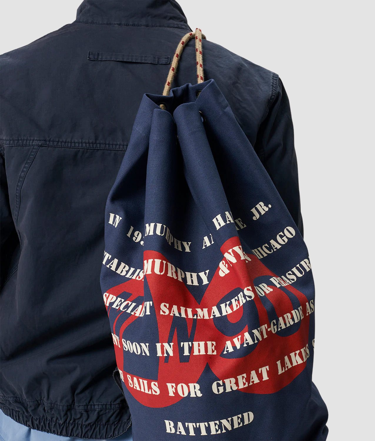 GATE 90TH ANNIVERSARY COTTON DRAWSTRING BAG