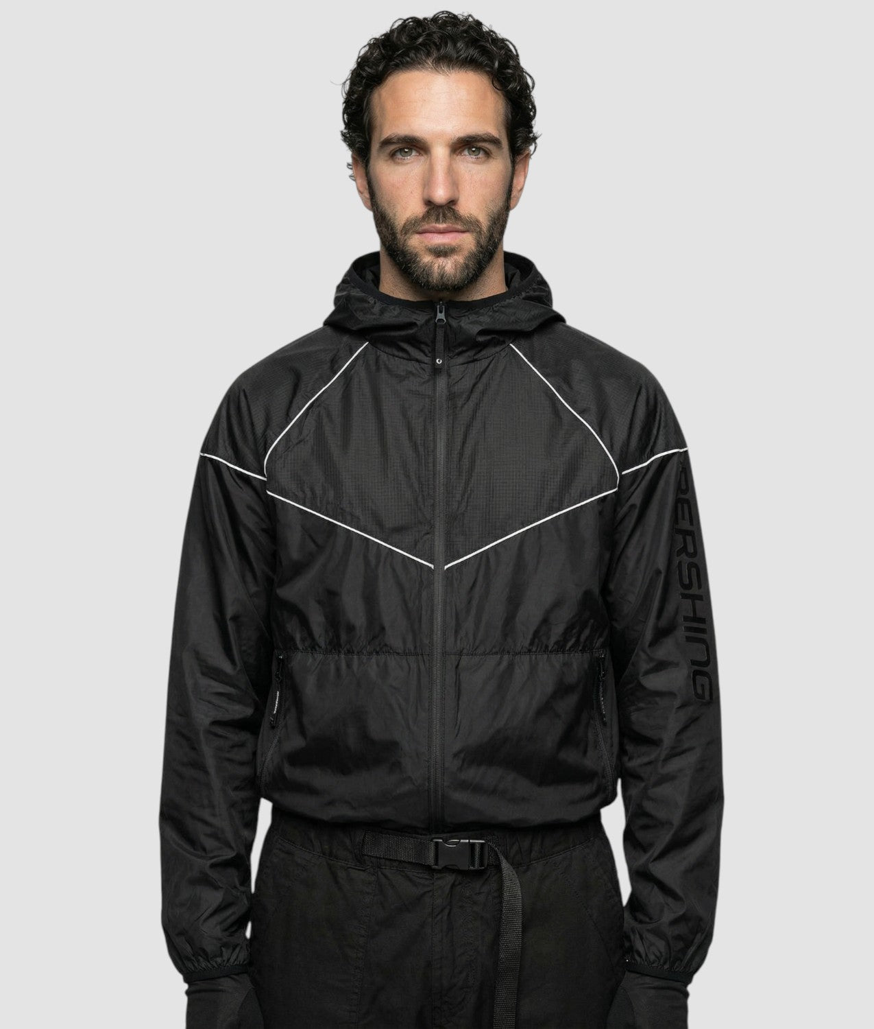 JACKETS PERSHING 40TH ANNIVERSARY WINDBREAKER BLACK | Murphy&Nye