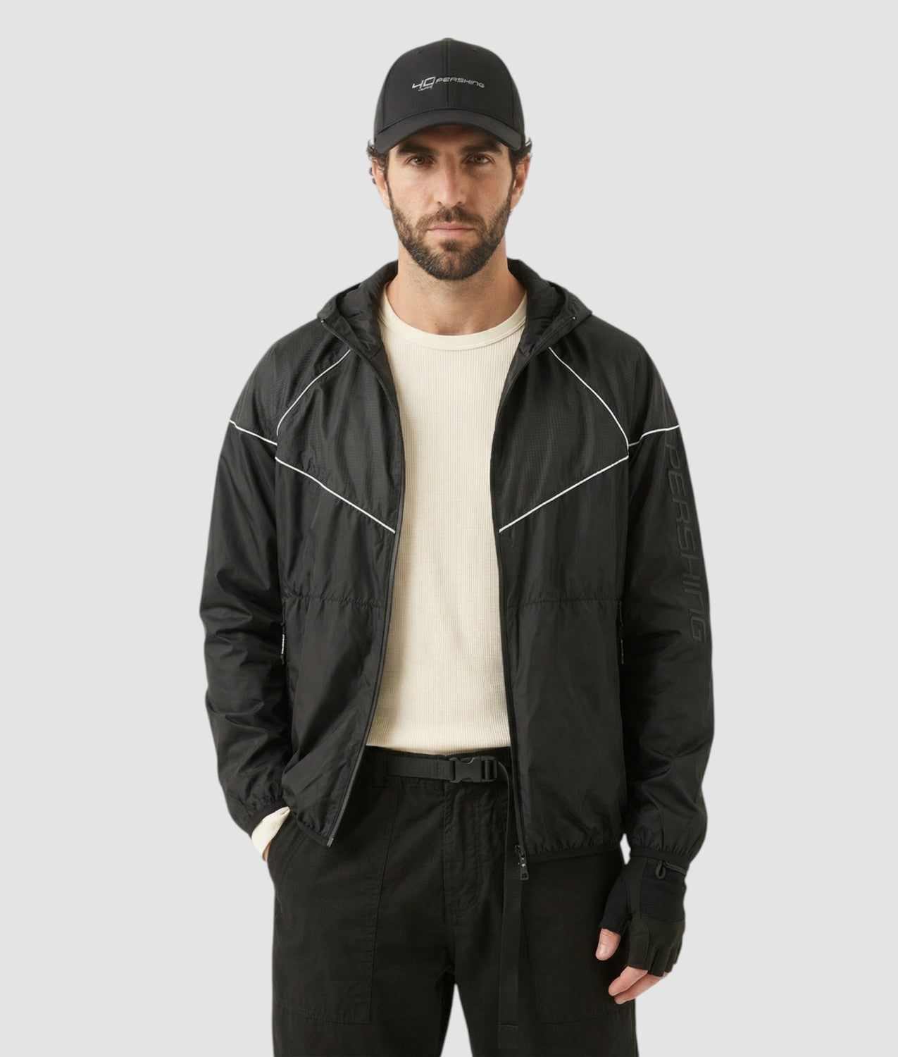 JACKETS PERSHING 40TH ANNIVERSARY WINDBREAKER BLACK | Murphy&Nye
