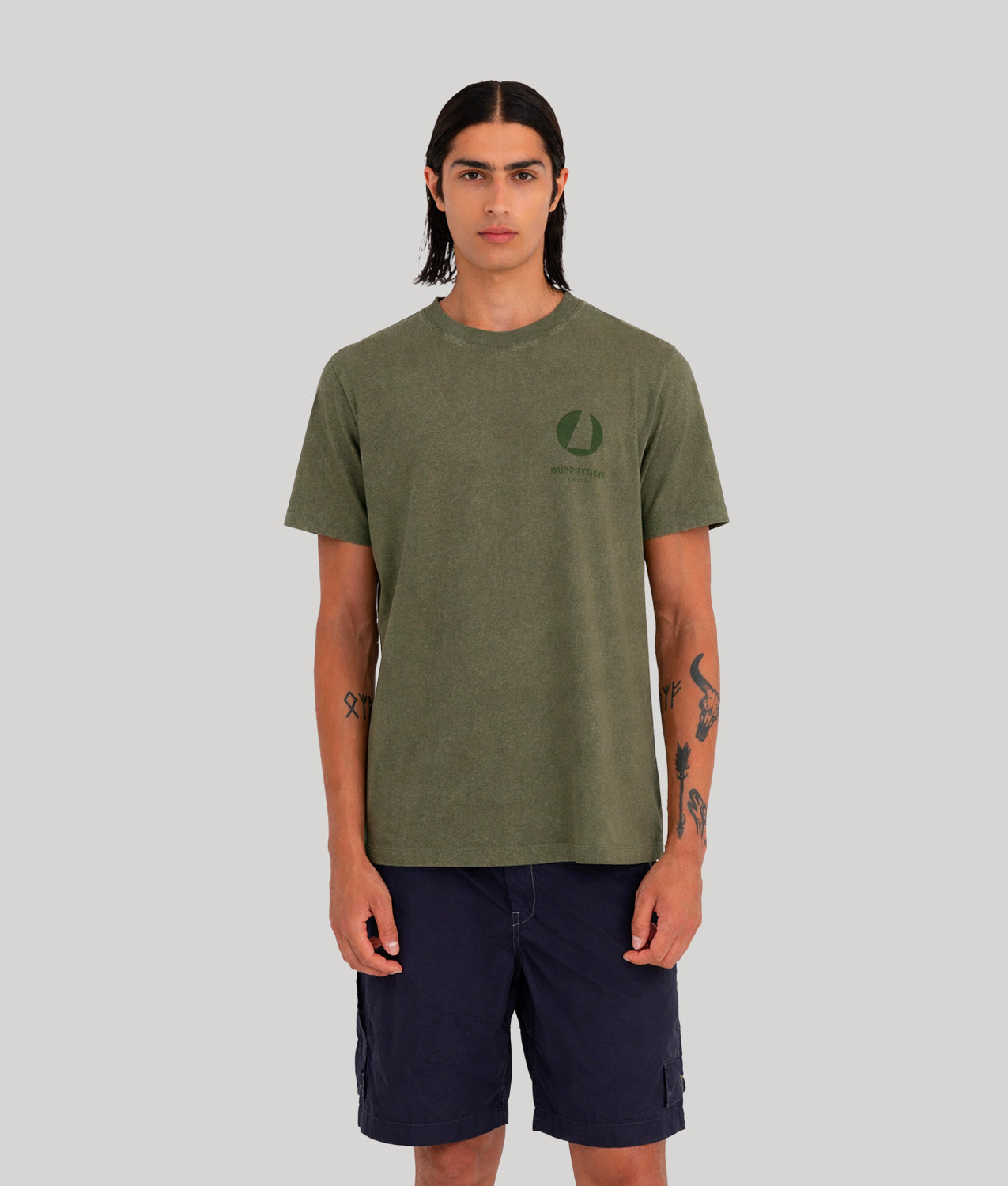 T-SHIRTS TUG T-SHIRT OLIVINE | Murphy&Nye
