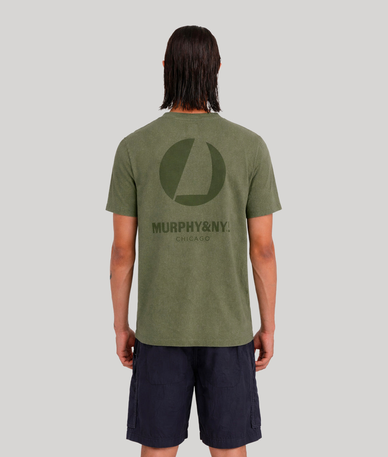T-SHIRTS TUG T-SHIRT OLIVINE | Murphy&Nye