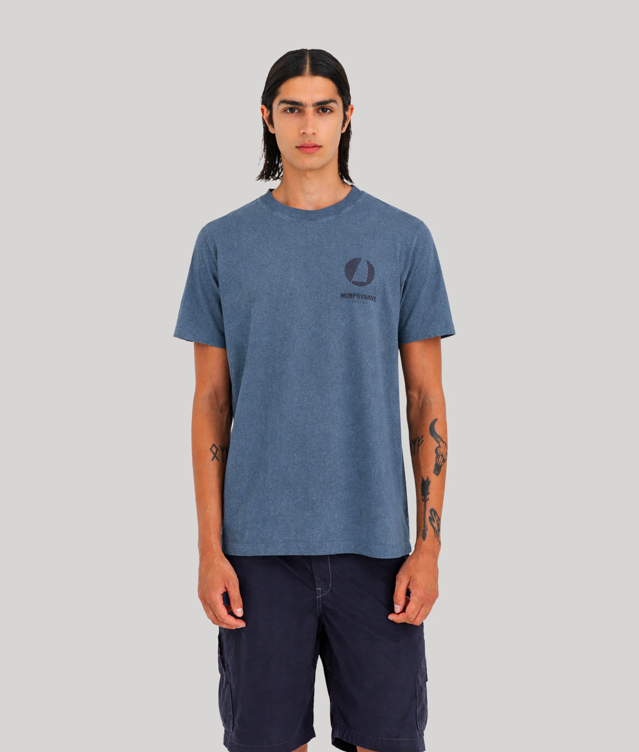 T-SHIRTS TUG T-SHIRT BLUE MIRAGE | Murphy&Nye