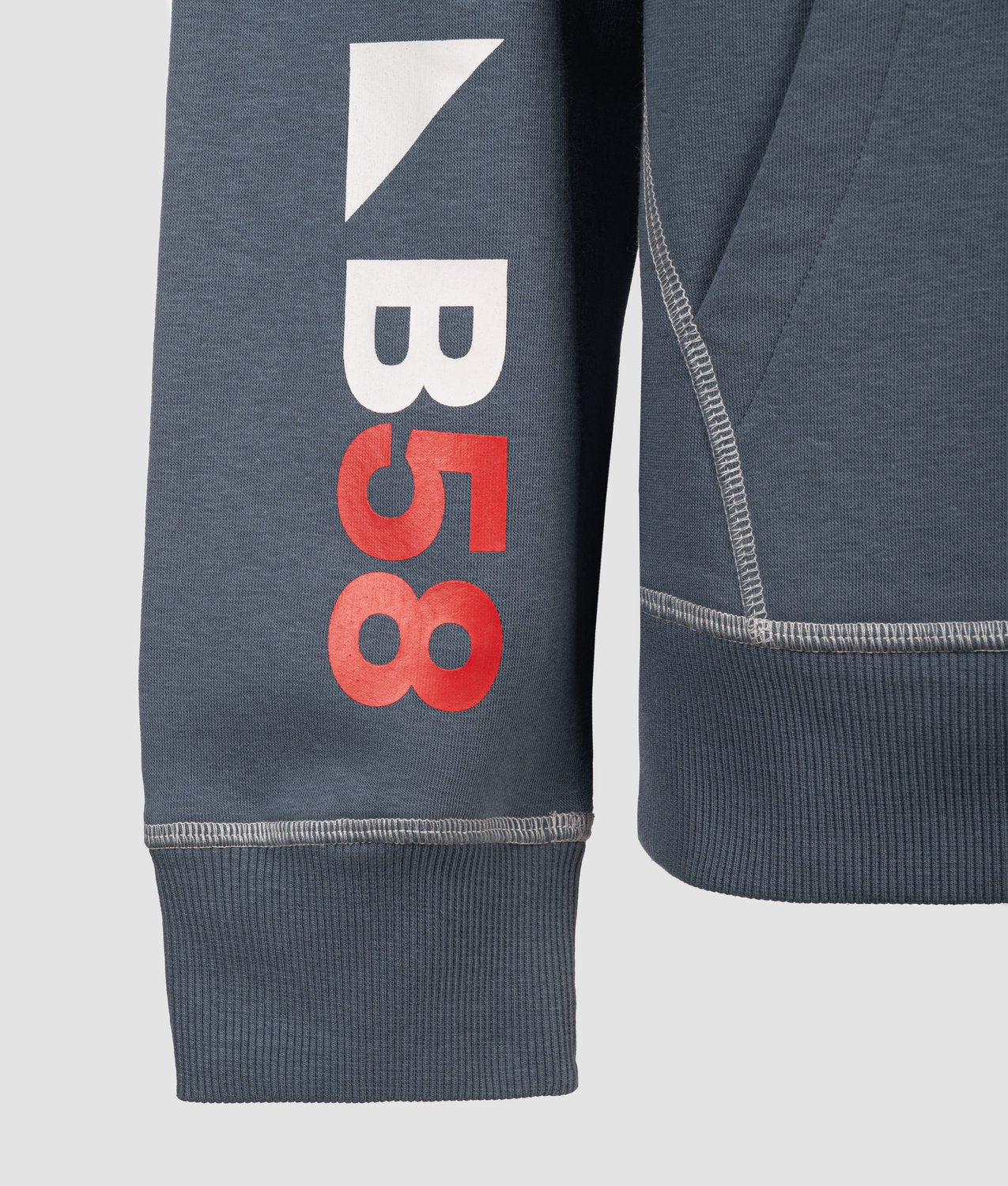SWEATSHIRTS BARCOLANA  58 HOOD SWEATSHIRT BLU MIRAGE | Murphy&Nye