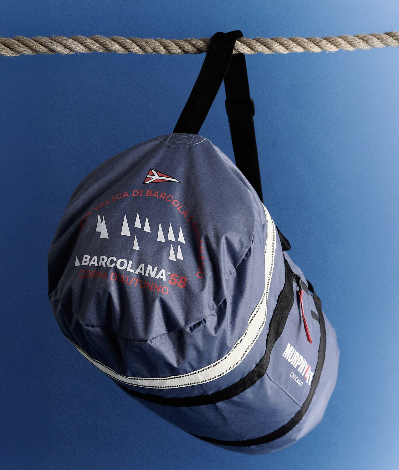 ACCESSORIES BARCOLANA SHIPOWNER BAG BLU MIRAGE | Murphy&Nye