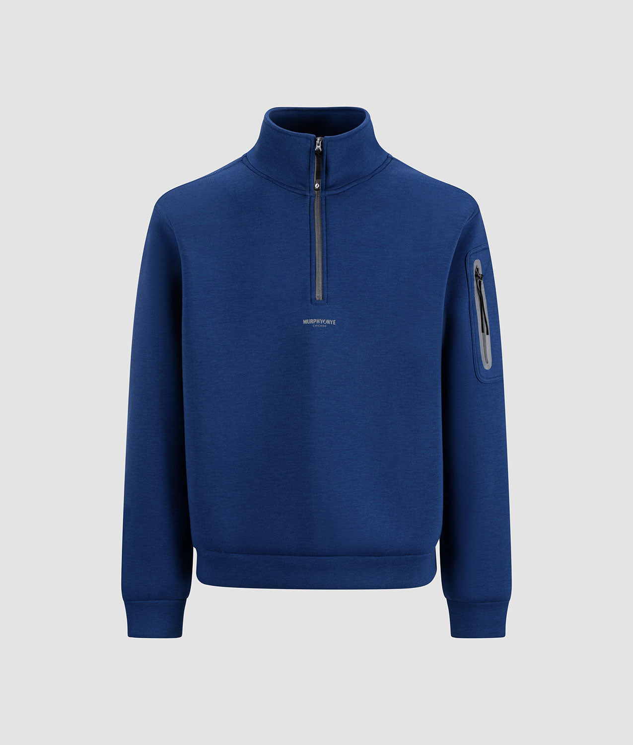 SCRUPPER SWEATSHIRT - Felpa Mezza Zip in Scuba Tecnico