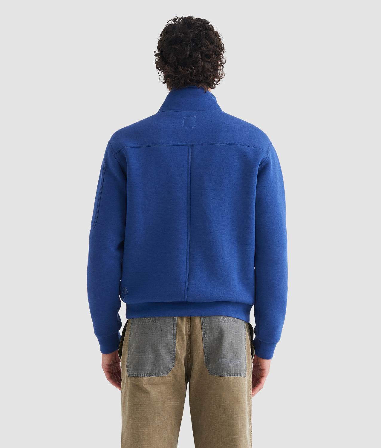 SCRUPPER SWEATSHIRT - Felpa Mezza Zip in Scuba Tecnico