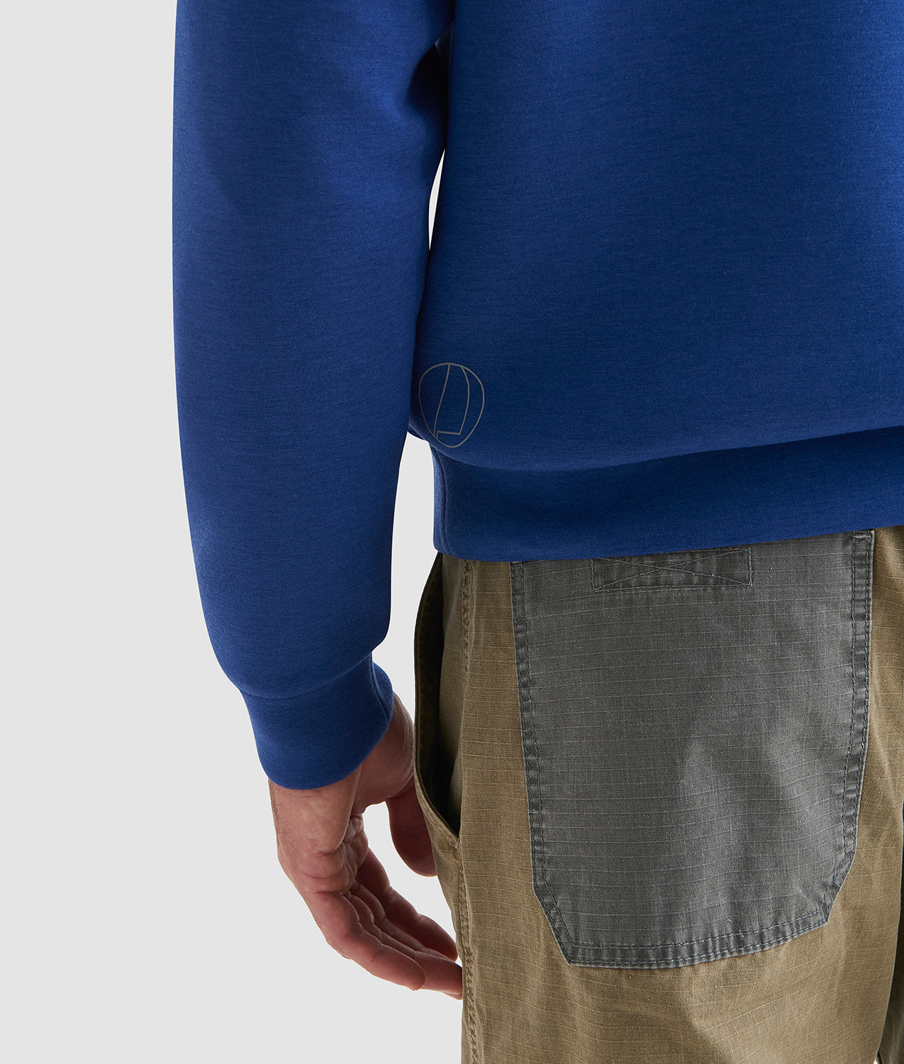 SCRUPPER SWEATSHIRT - Felpa Mezza Zip in Scuba Tecnico
