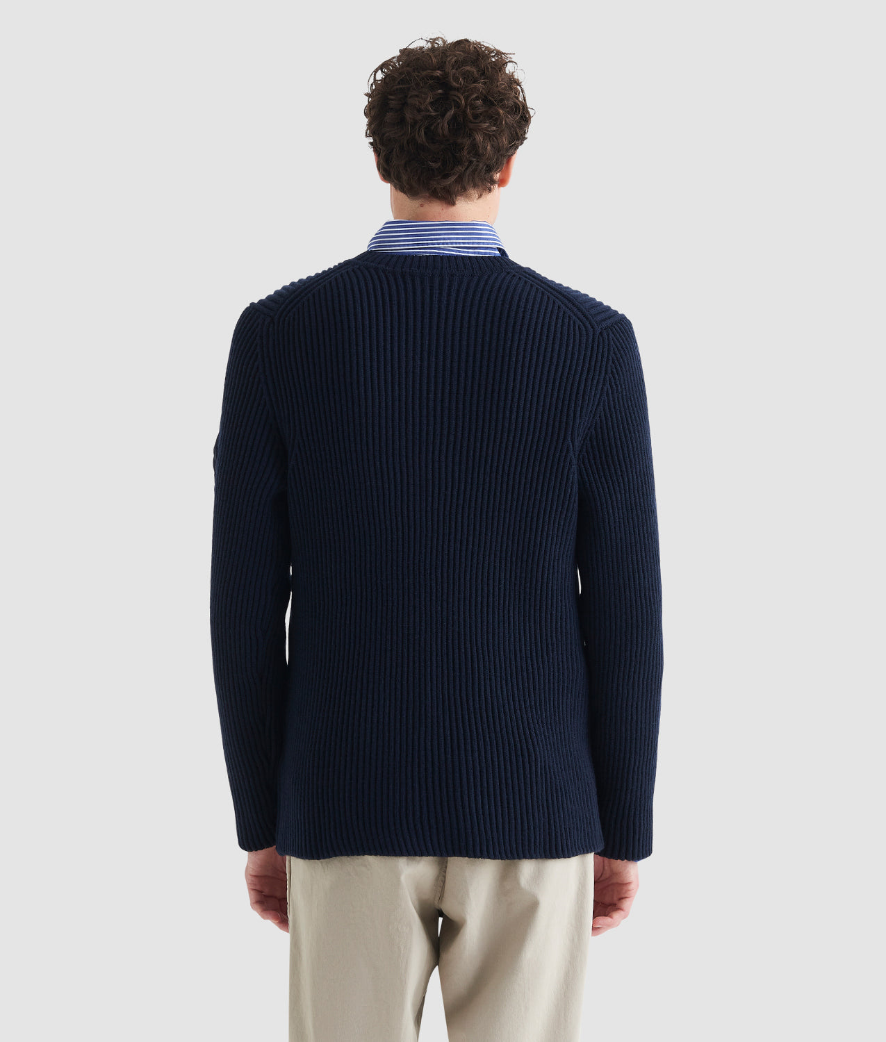 DIAL SWEATER - Maglione Cotone-Lana Raglan