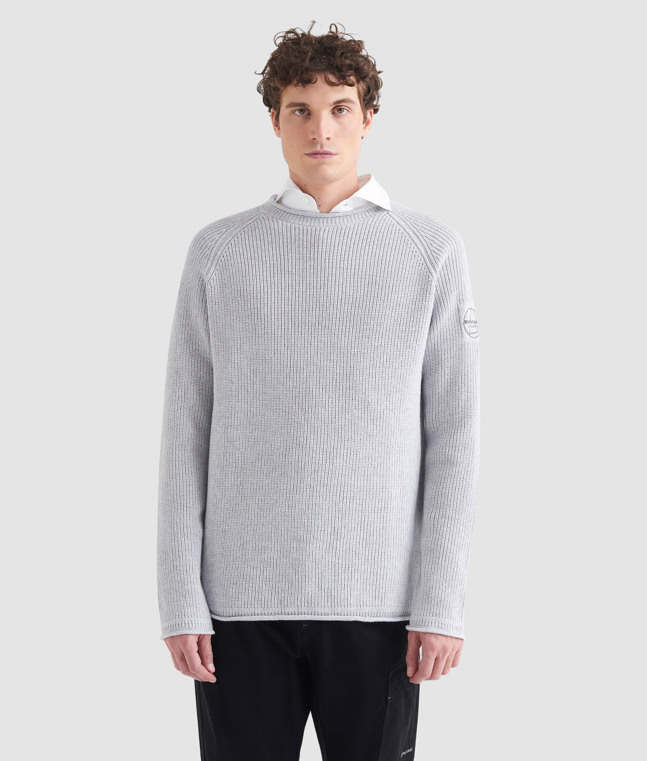 DIAL SWEATER - Maglione Cotone-Lana Raglan