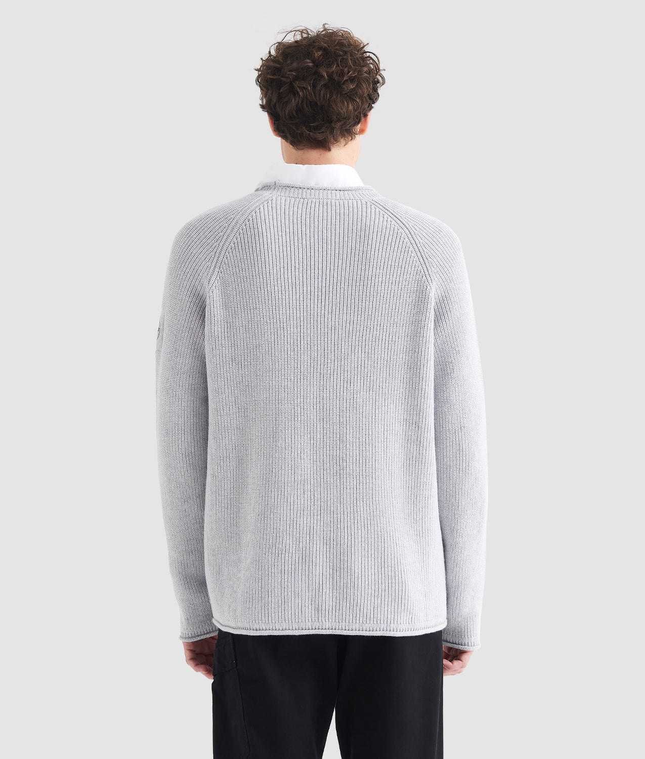 DIAL SWEATER - Maglione Cotone-Lana Raglan
