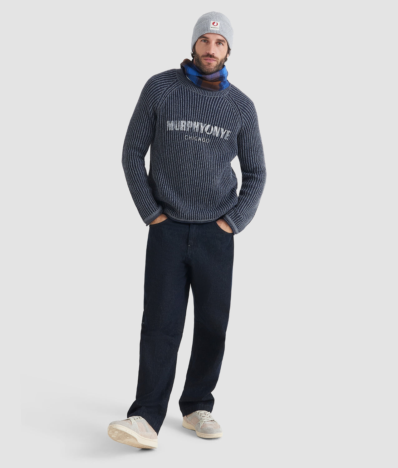 KNITWEAR DIA/1 SWEATER BLUE NIGHTS | Murphy&Nye