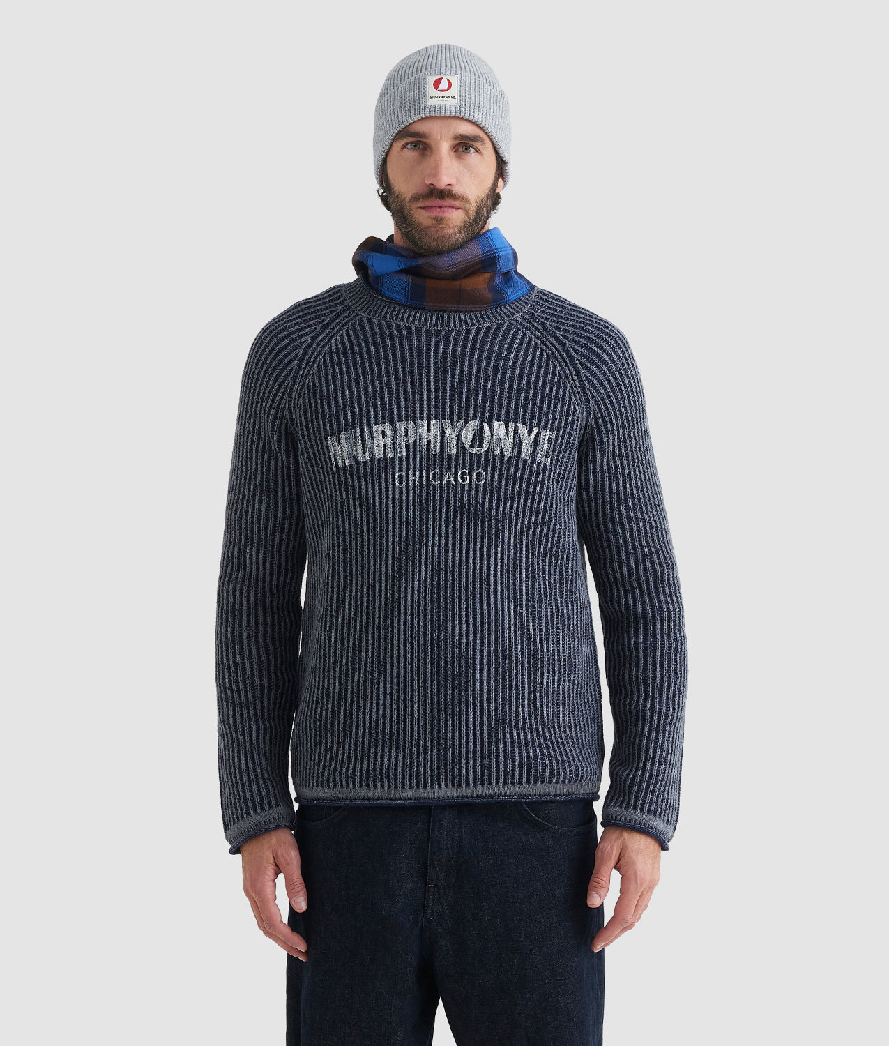KNITWEAR DIA/1 SWEATER BLUE NIGHTS | Murphy&Nye
