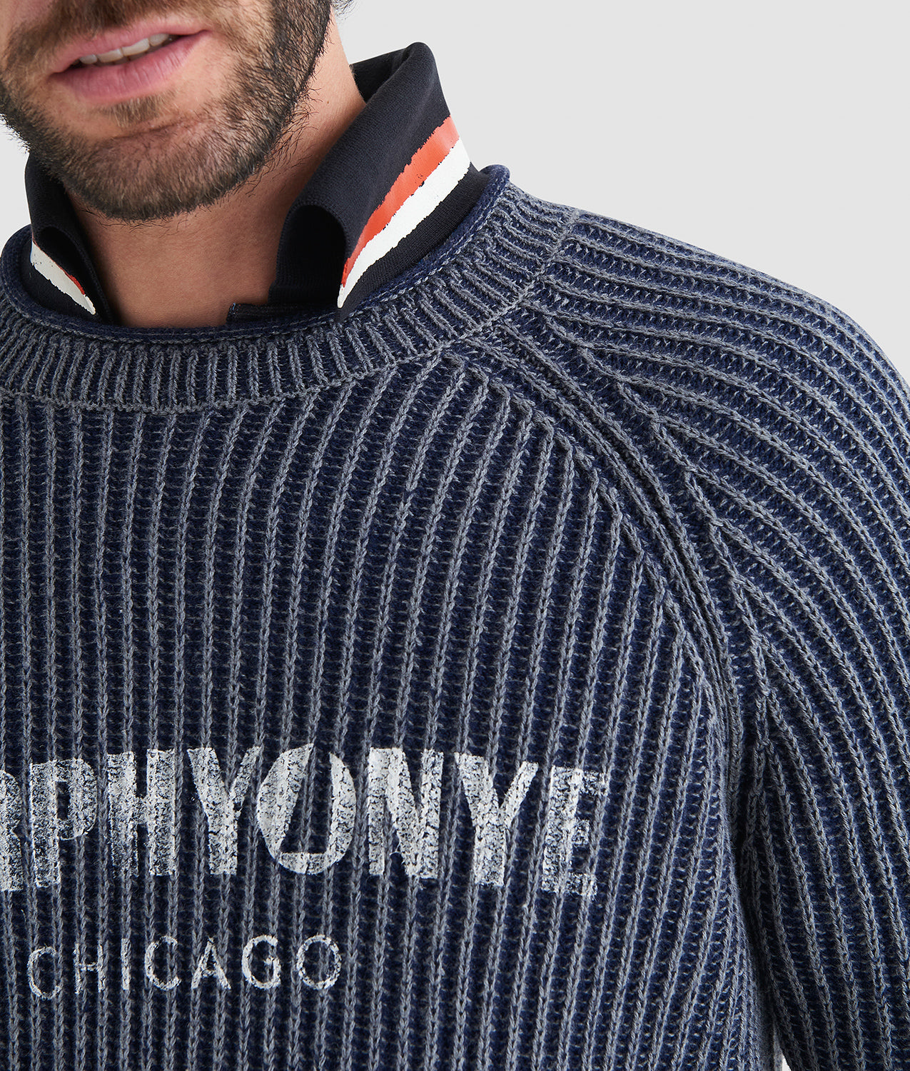 KNITWEAR DIA/1 SWEATER BLUE NIGHTS | Murphy&Nye