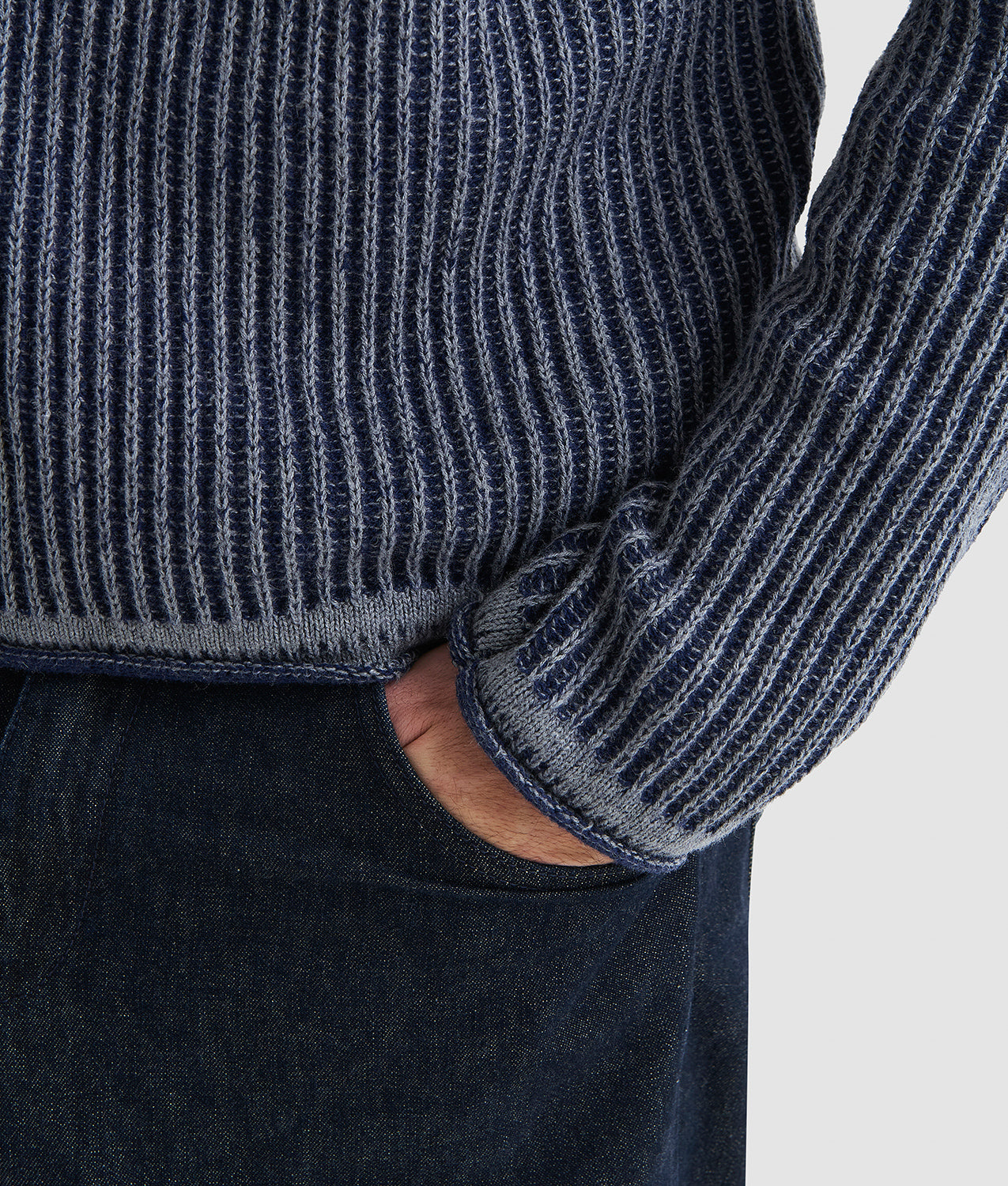KNITWEAR DIA/1 SWEATER BLUE NIGHTS | Murphy&Nye