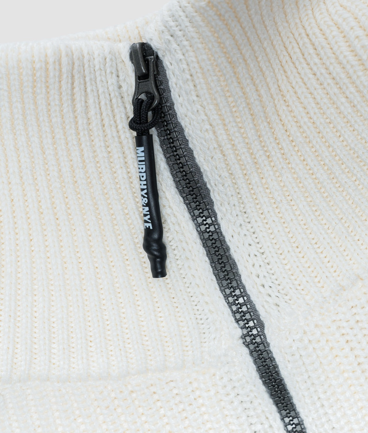 FENDER SWEATER - Maglione Mezza Zip Coste Inglesi