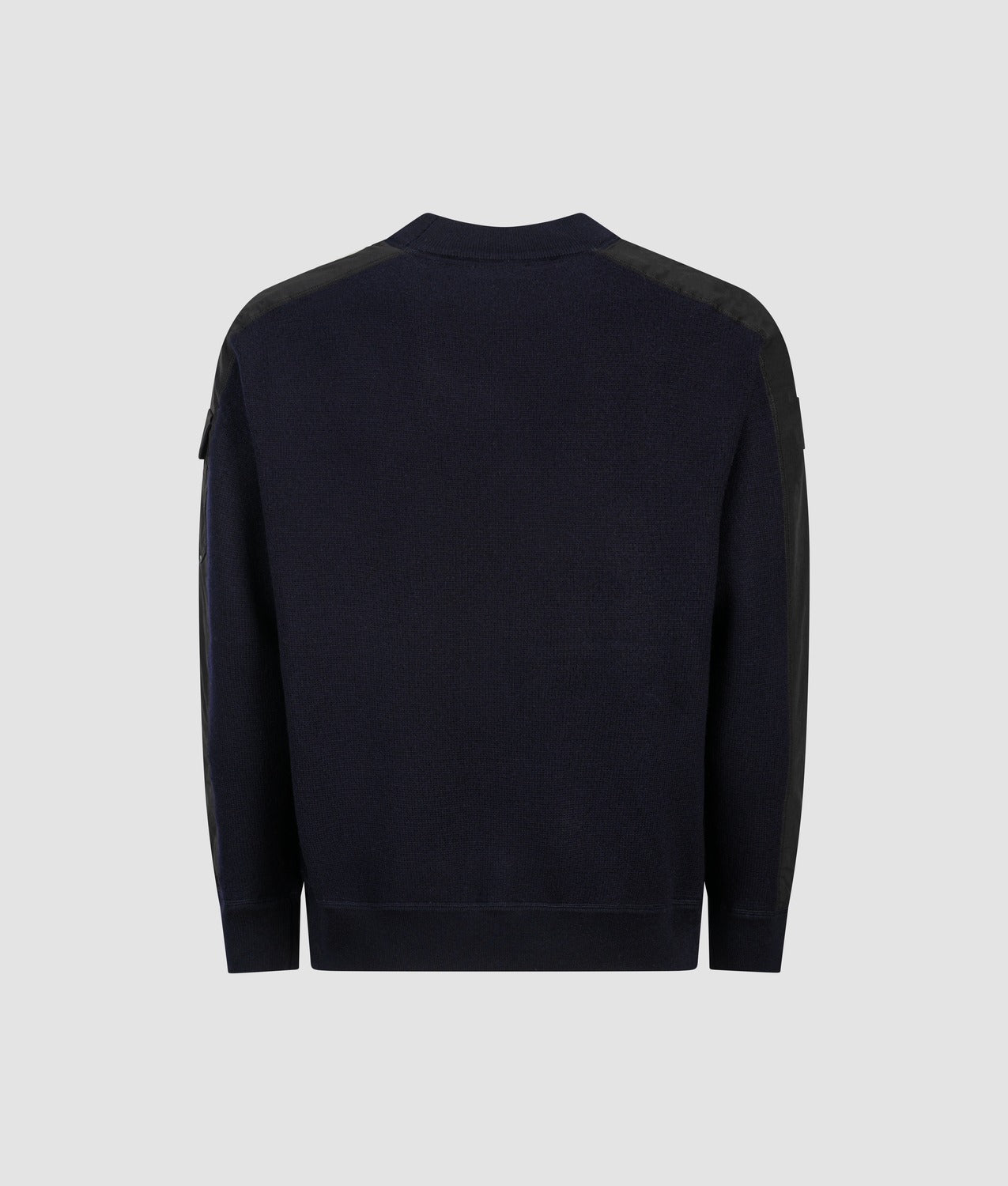 ENSIGN SWEATER - Maglia Rasata con Inserti e Taschino