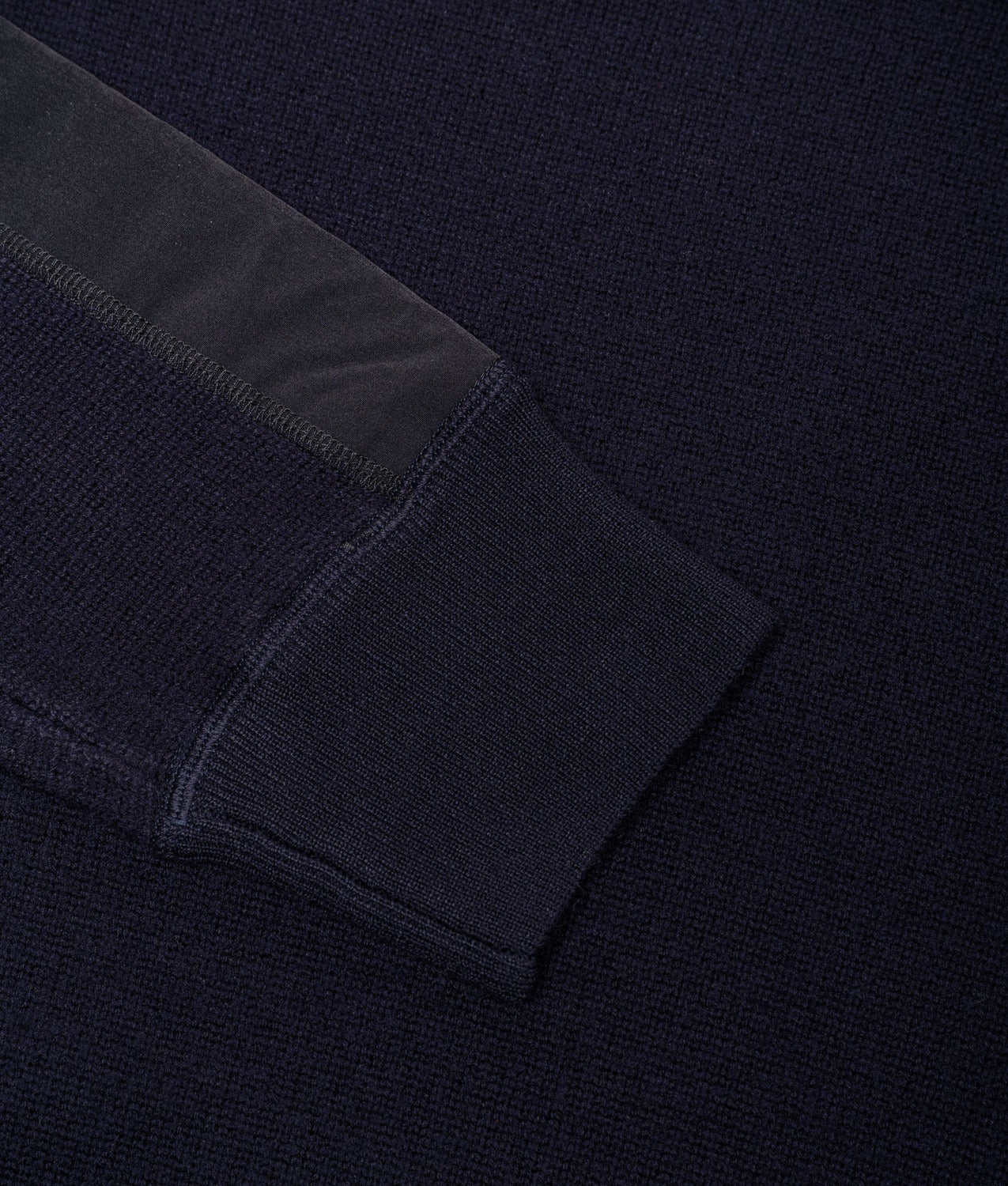 ENSIGN SWEATER - Maglia Rasata con Inserti e Taschino